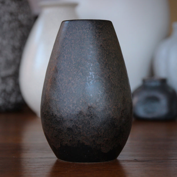 Gunmetal-Glazed Vase