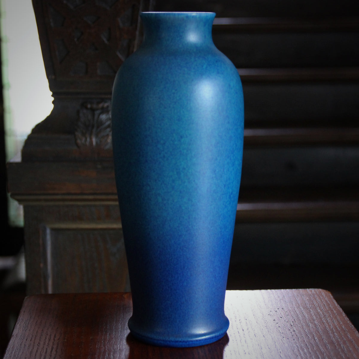 Tall & Slender Cobalt Vase