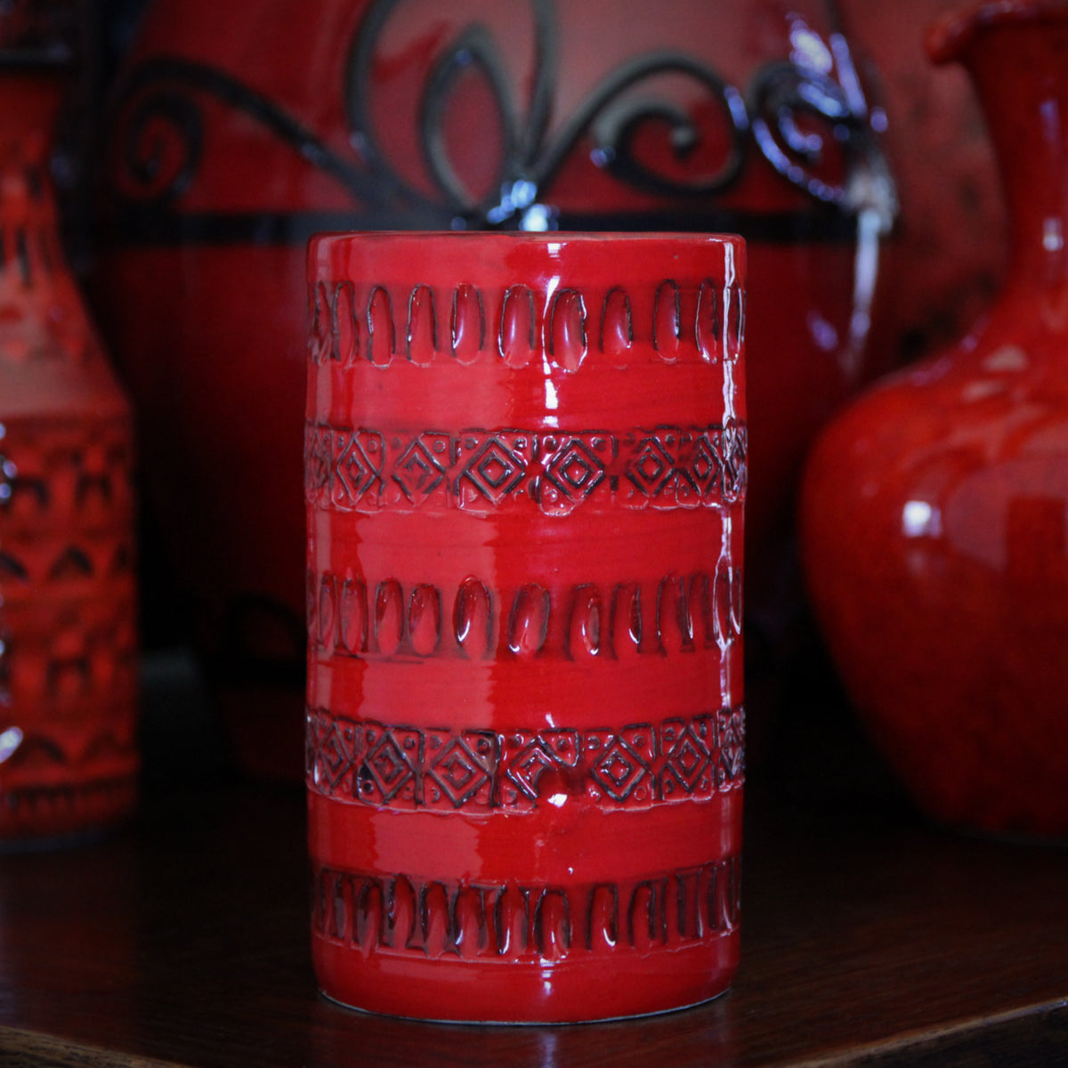 Florentine Red Vase