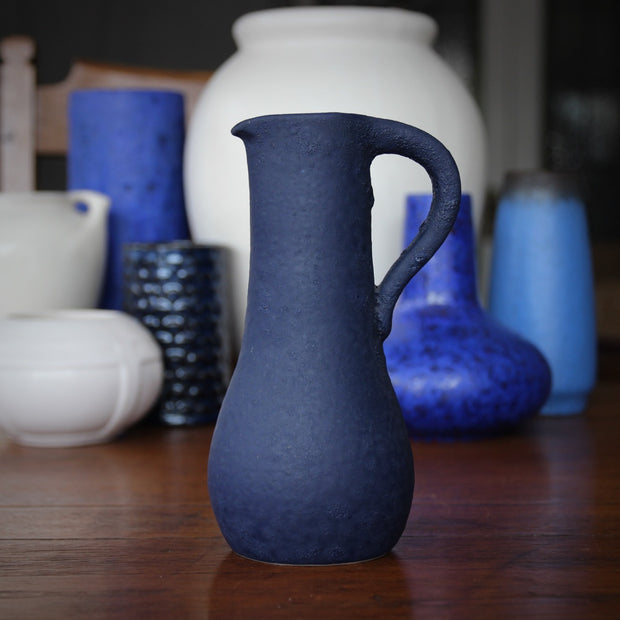 Saturated Indigo Pitcher