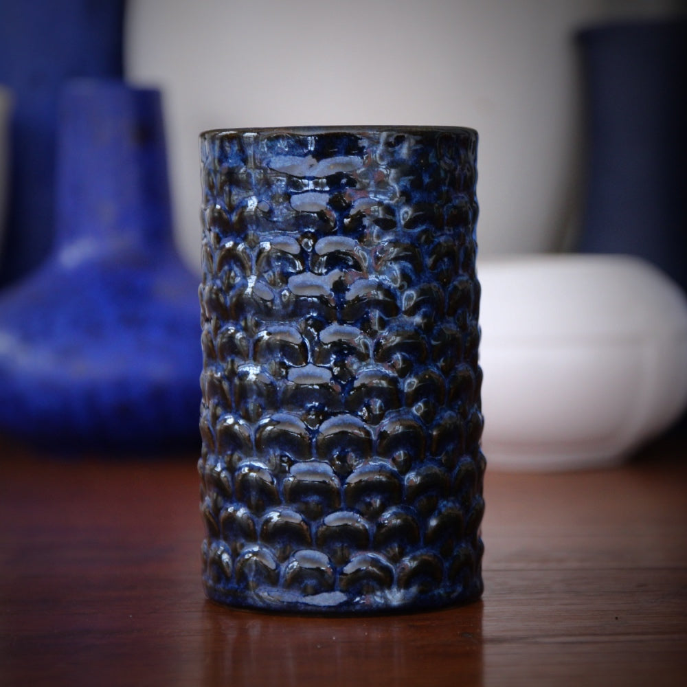 Danish Modern "Fishscale" Vase