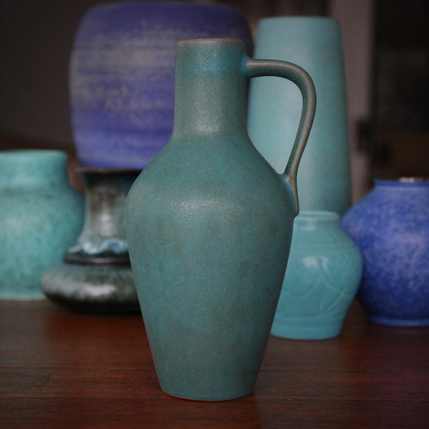 Teal Microcrystalline Pitcher