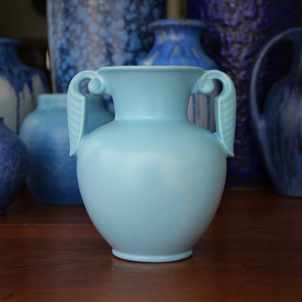Robin's Egg Deco Urn