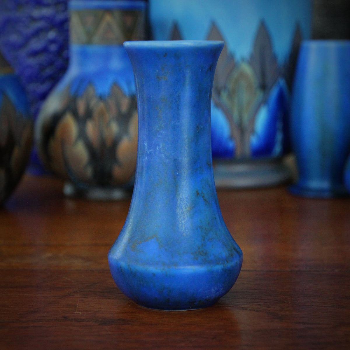 English Deco Trumpet Vase