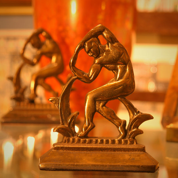 Dancing Man Bookends