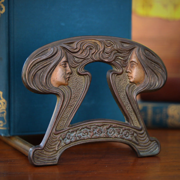 Art Nouveau Bookrack