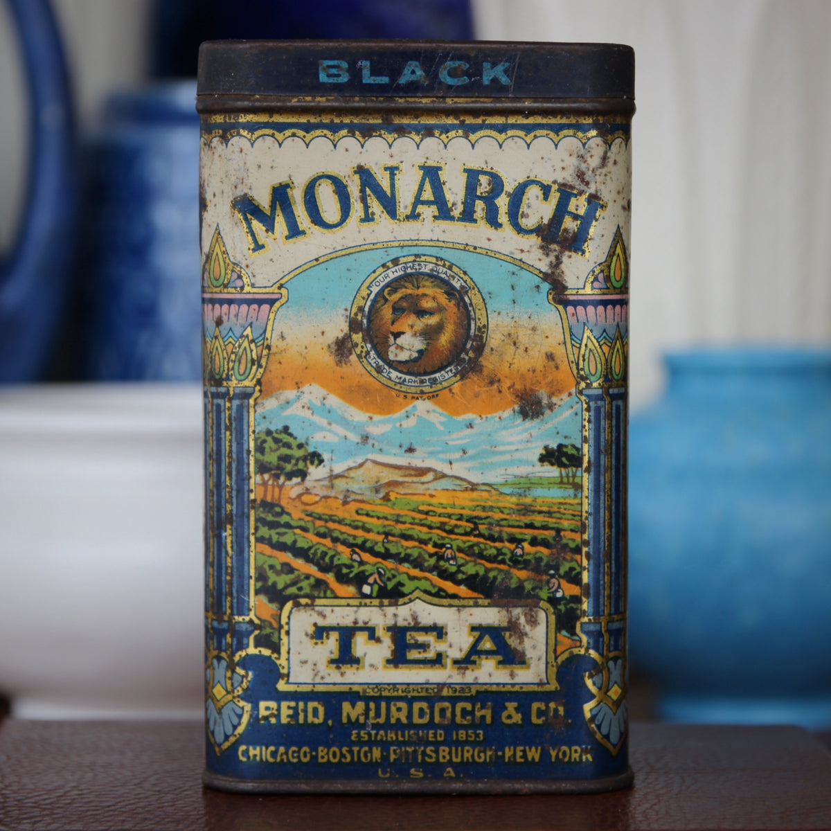 Monarch Black Tea Tin