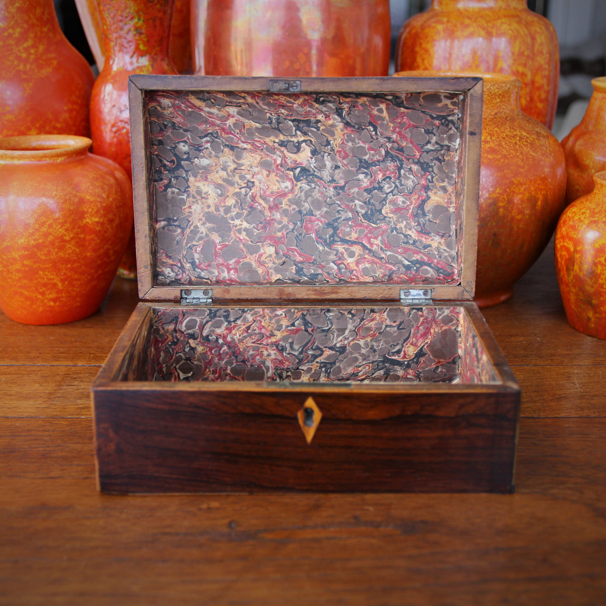 Rosewood Domed Box