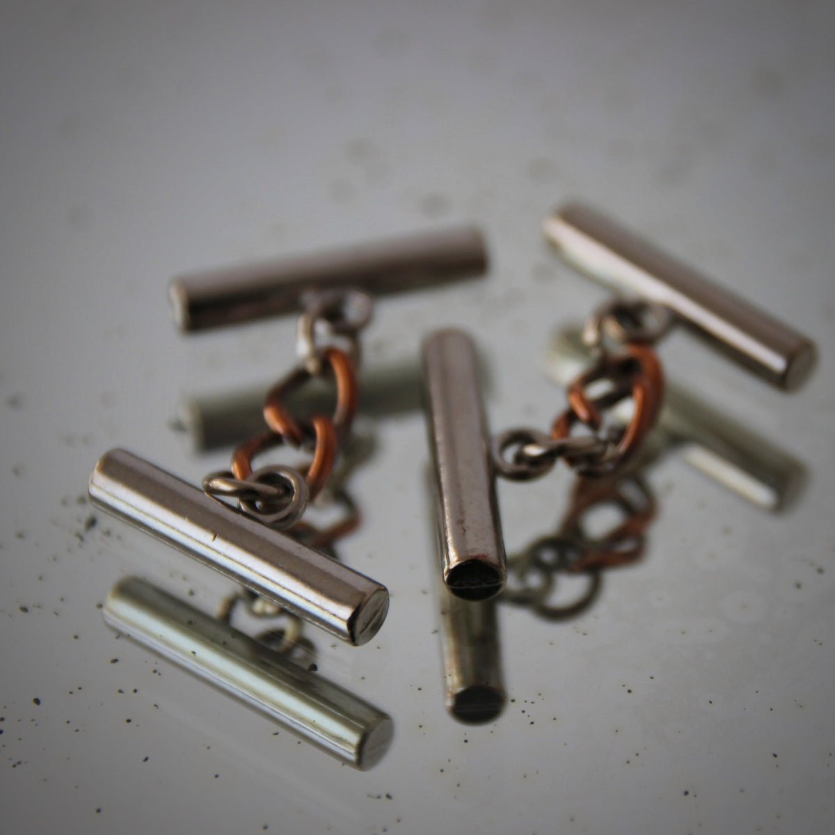 Modernist "Baton" Cufflinks