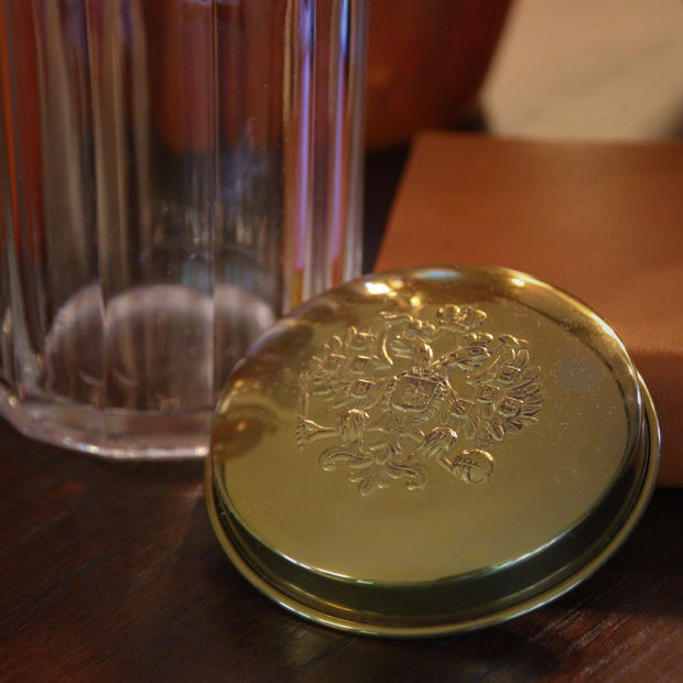 Tsarist Glass Tobacco Jar