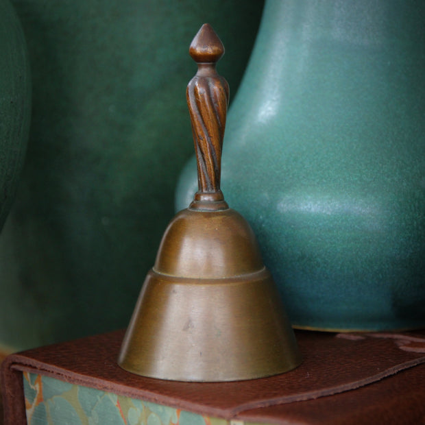 Bronze Spiral Tea Bell