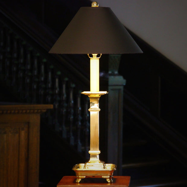 Bank Manager's Brass Lamp