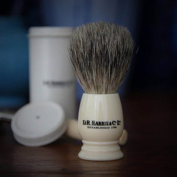 English "Travel" Badger Shave Brush