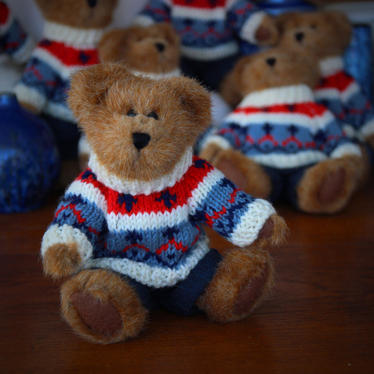 Sweatered Teddy Bear