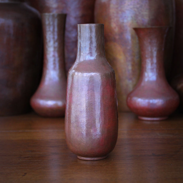 Copper Club-Form Vase