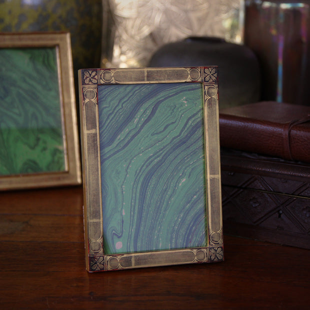 Gold Leaf Gothic Revival Frame (4x6)