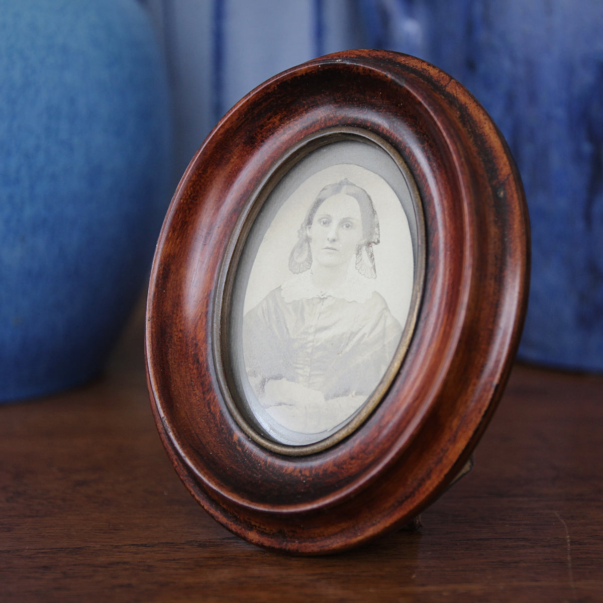 Victorian Walnut Photo Frame