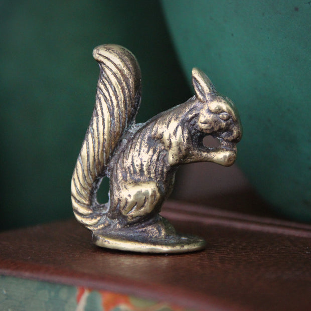 English Brass Squirrel