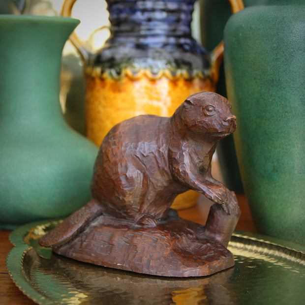 Beaver Sculpture