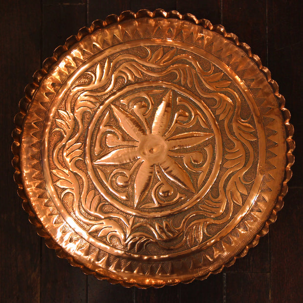 Middle Eastern Copper Tray
