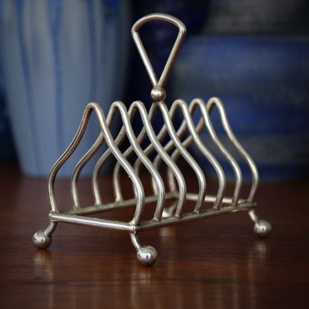 Victorian Silver-plated Toast Rack