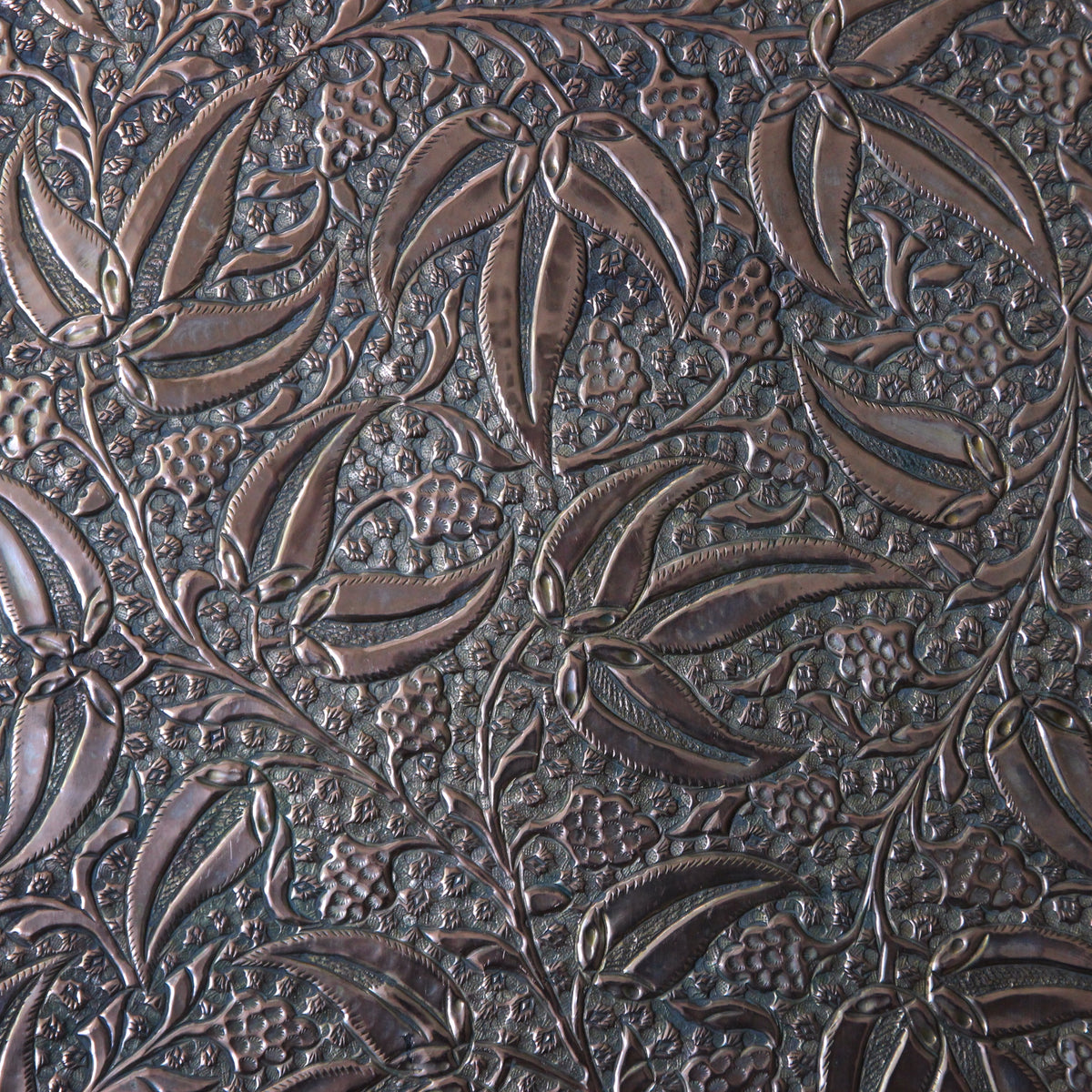 Finely-Tooled Copper Tray